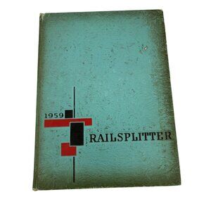 1959 Railsplitter Lincoln Memorial University Harrogate TN College Yearbook HC